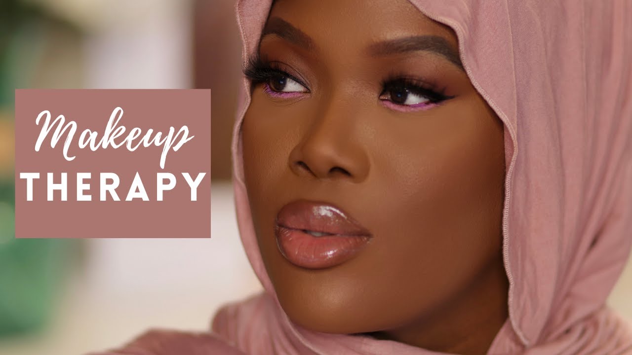 No Talking!! Relaxing MAKEUP THERAPY  (Up Close)