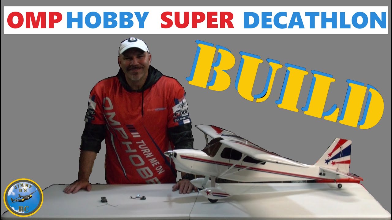 OMP Hobby Super Decathlon Build - Putting Together An RC Plane