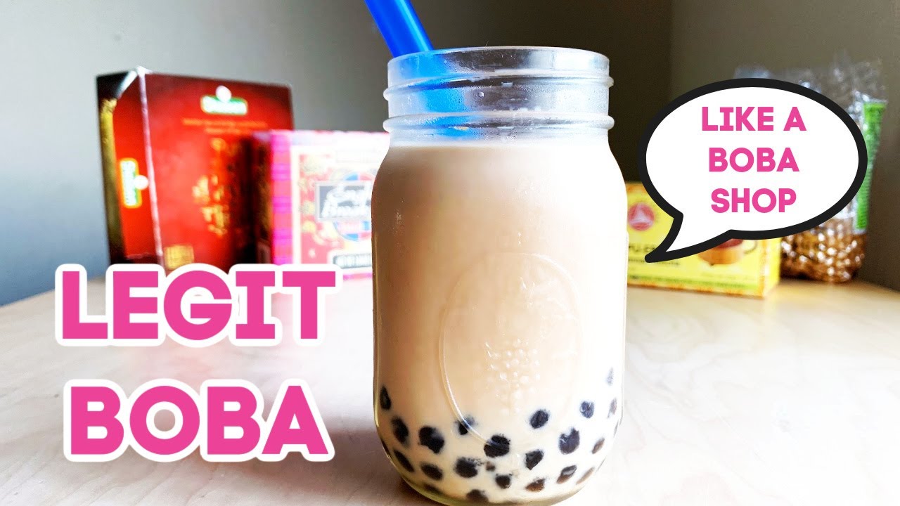 Boba Milk Tea Taste Like a Boba Shop