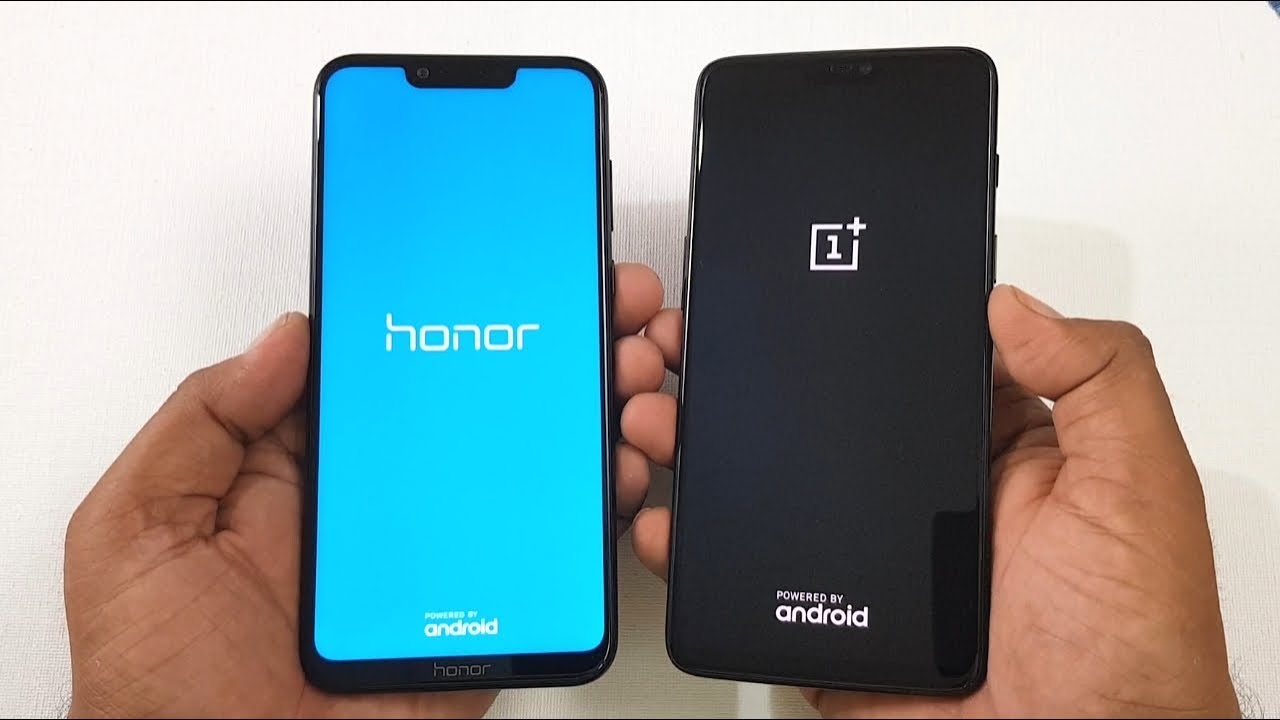 Honor Play vs One Plus 6 Speed Test !
