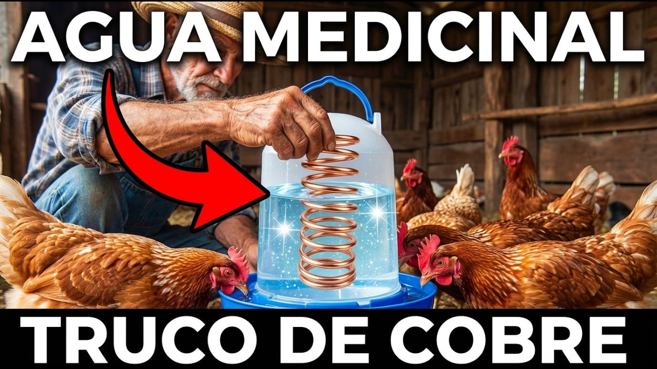UN HILO DE COBRE TRIPLICA LA SALUD DE TUS GALLINAS — ¿POR QUÉ ESTA CIENCIA ESTÁ “PROHIBIDA”?