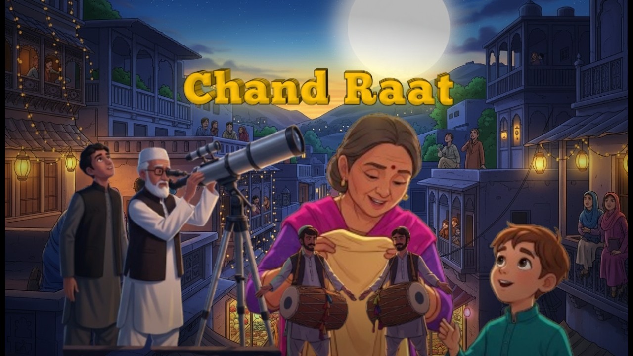 1990 ki chand raat ki celebration| Chand nazer a giya |eid chand raat vlog  Hindi Urdu #chandraat