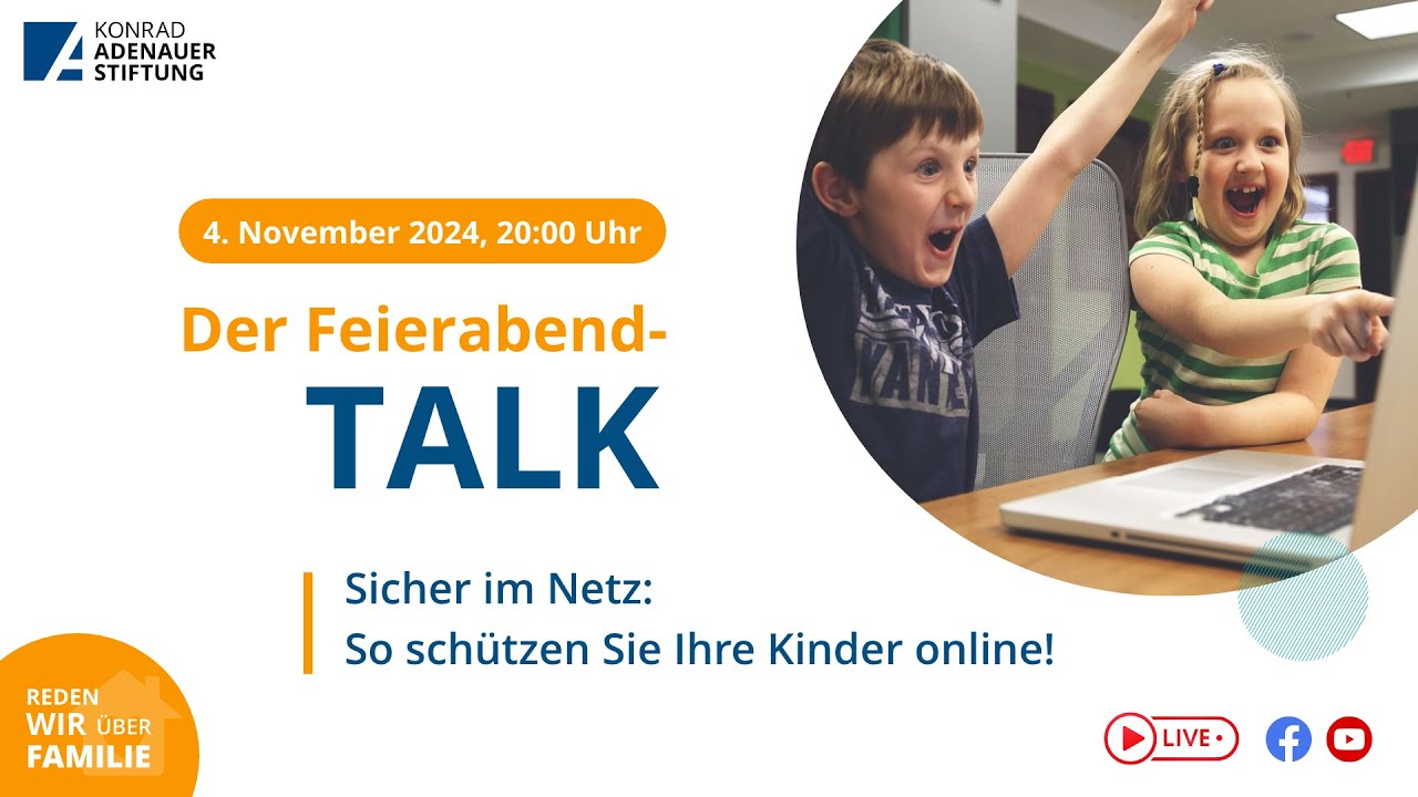 🔴 Facebook Live - Sicher im Netz: So schützen Sie Ihre Kinder online!🔴
