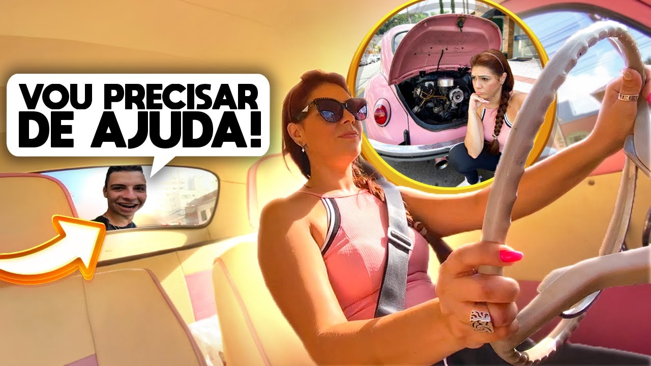 MEU FUSCA QUEBROU NO MEIO DA AVENIDA, ADIVINHA QUEM ME SOCORREU?