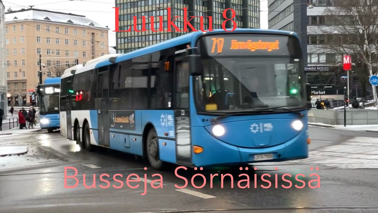 Joulukalenteri 2024, luukku 8 | Busseja Sörnäisissä