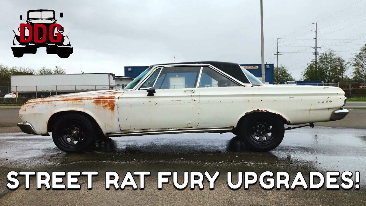 Ratty 1964 Plymouth Fury Daily Driver Upgrades! New Gears, Brakes, Wheels And Tires, And More