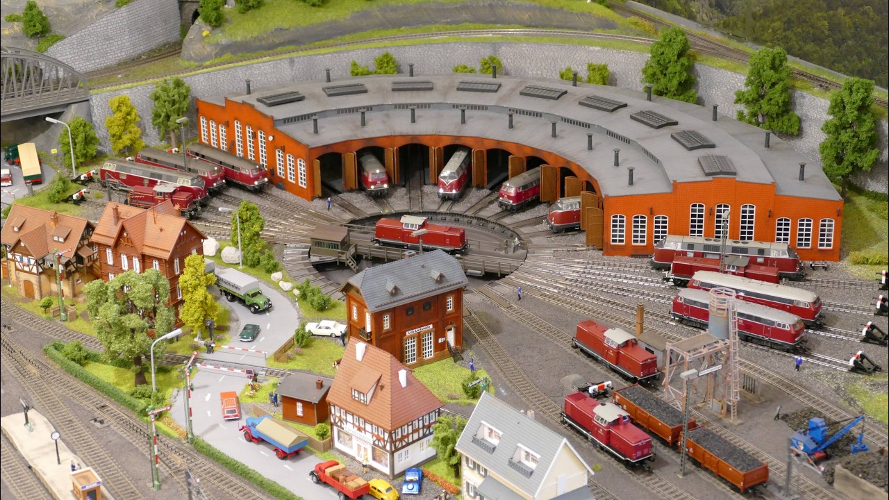 Modelleisenbahn Büren: Im Diesel-Betriebswerk