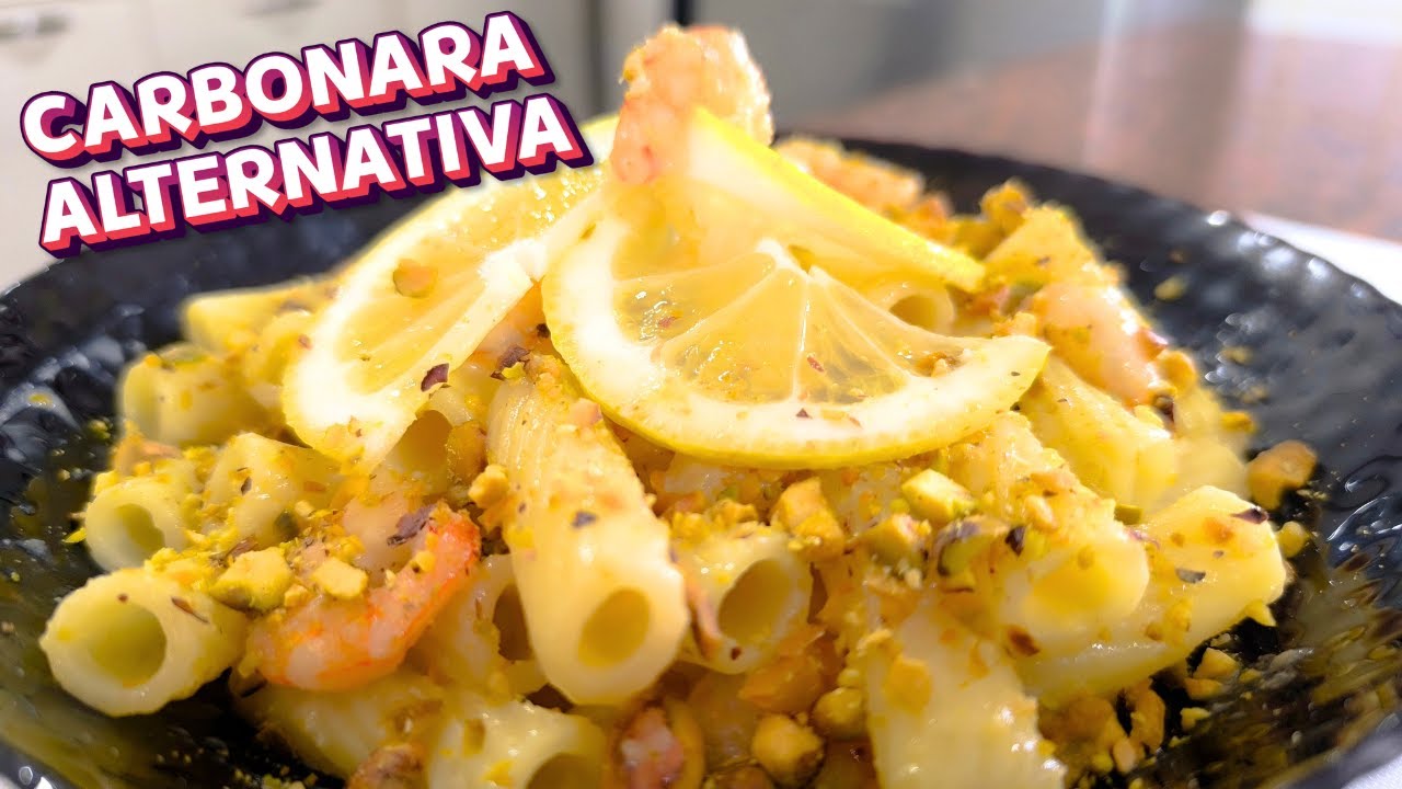 CARBONARA di Mare? Questa VARIANTE con i Gamberetti è una BOMBA!
