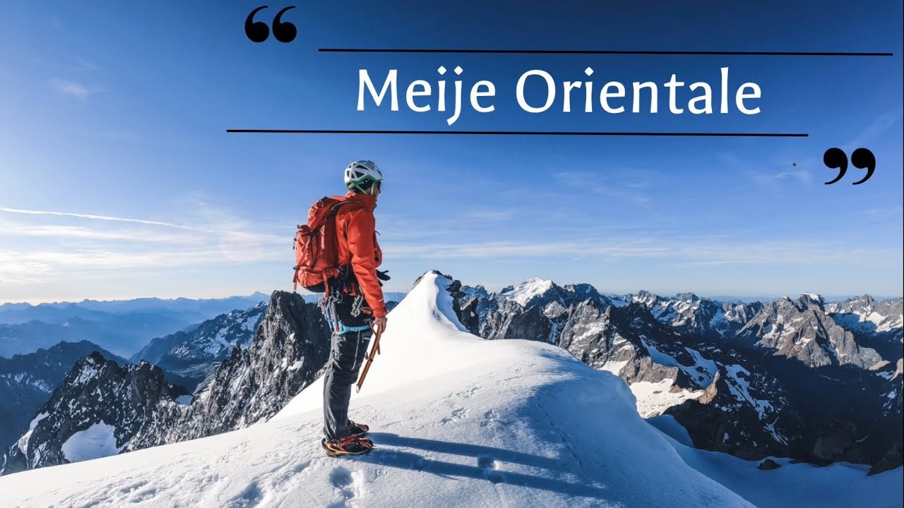 Meije Orientale en solo
