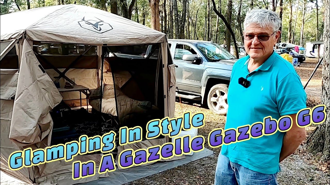 Glamping In A Roomy Gazelle Gazebo G6