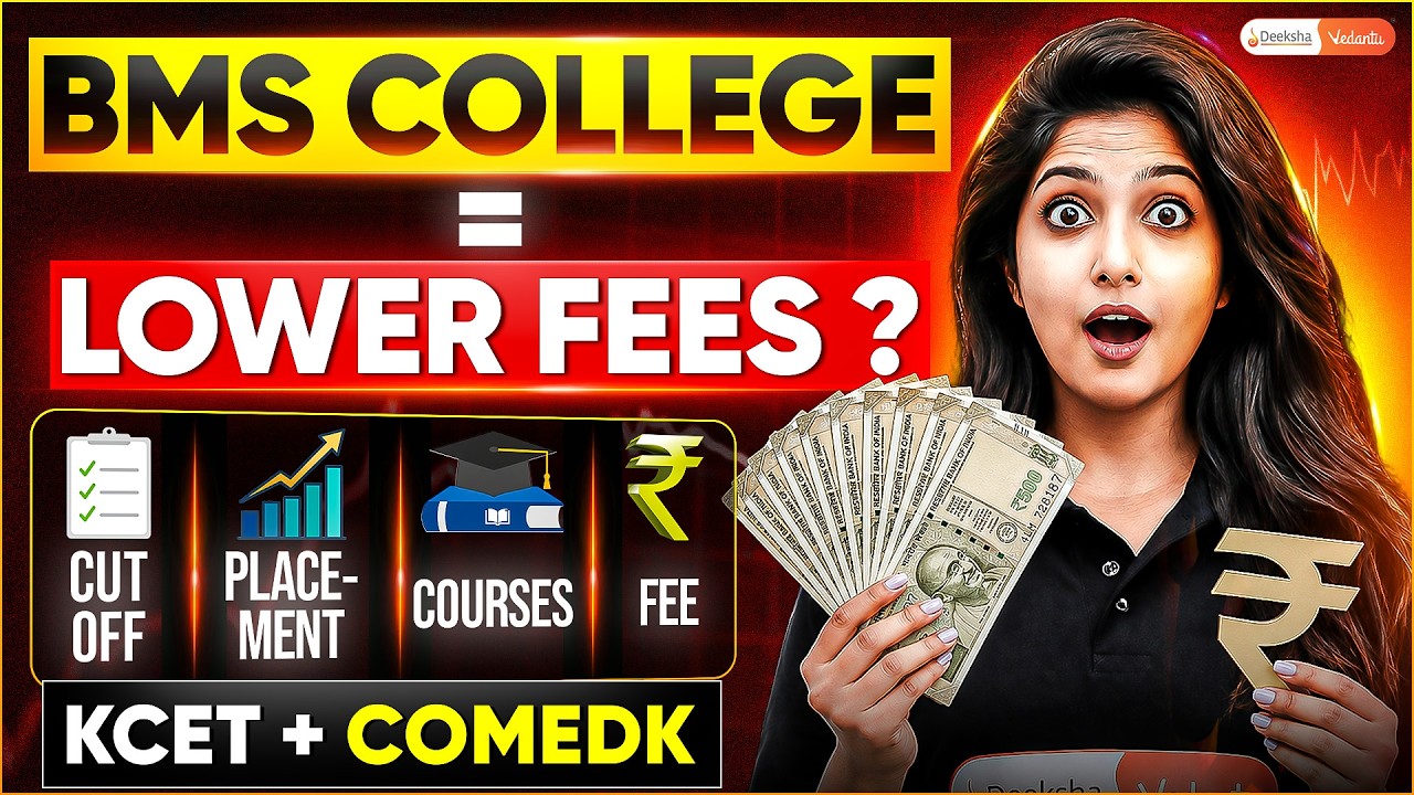 💸 Is BMS College Best & Affordable? | Fees, Cutoff, Placements & Courses | KCET + COMEDK