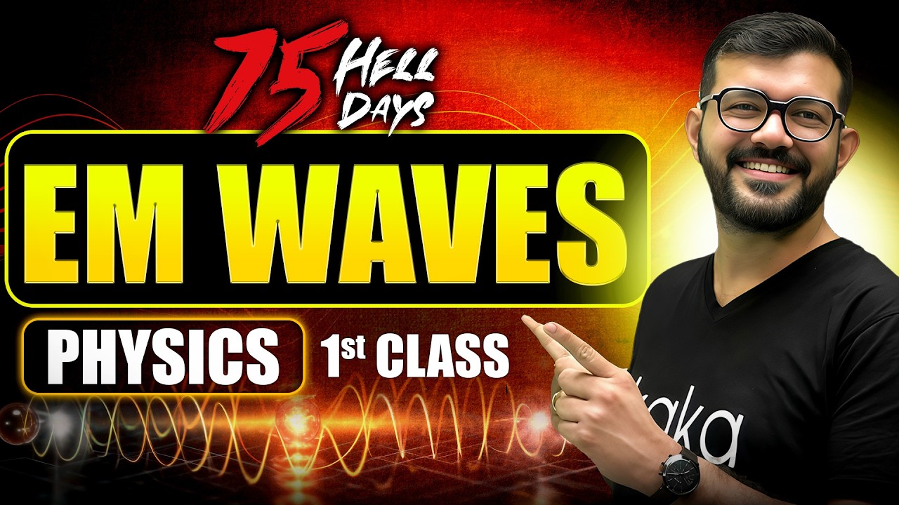 EM Waves & Logic Gate Bullet Shot for NEET 2026 | Day 3 - 75 Hell Days for NEET 2026 ~ AJ Sir
