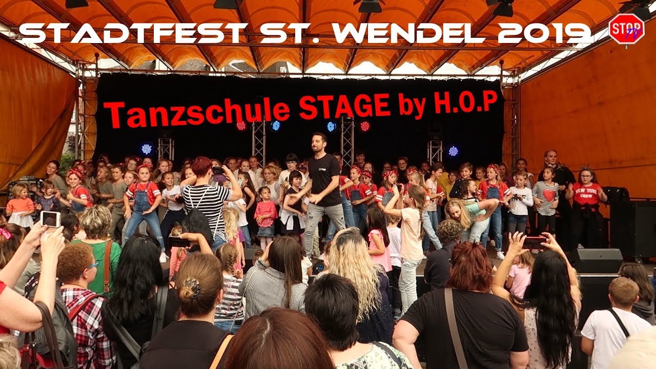 Stadtfest St. Wendel 2019 - Auftritt der STAGE Tanzschule