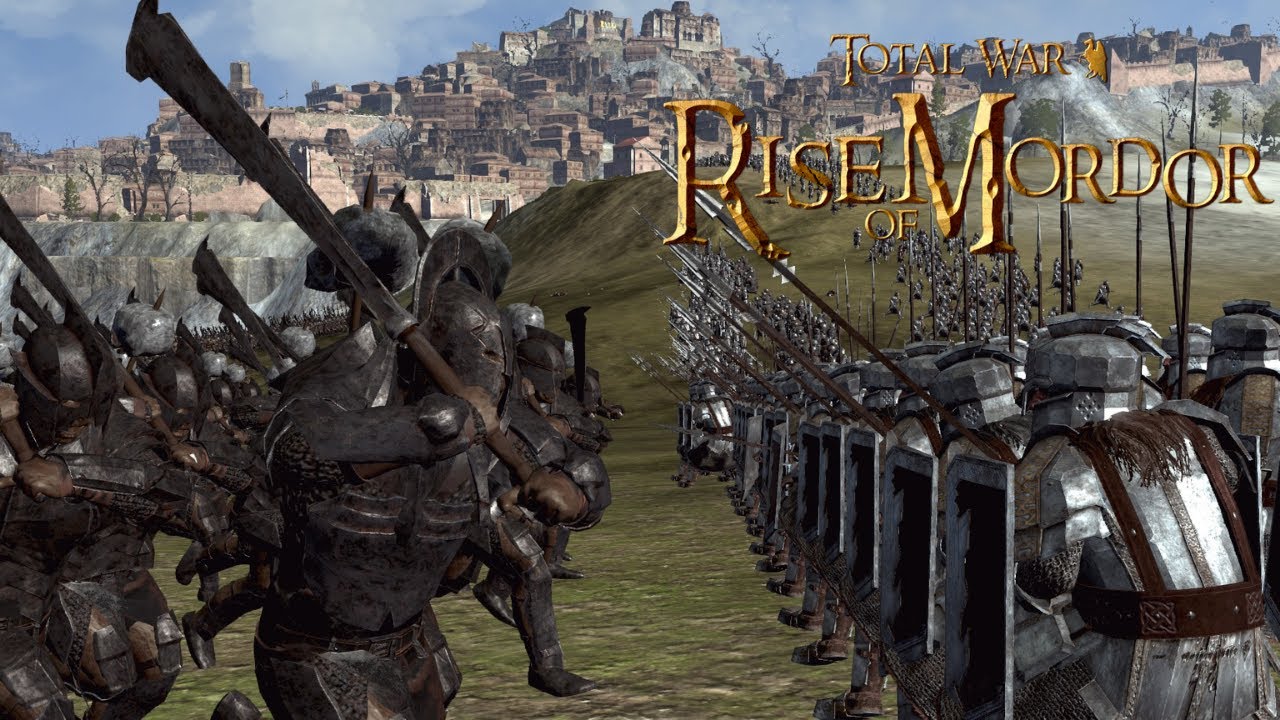 BATTLE OF THE FIVE ARMIES! - Total War Rise of Mordor Multiplayer Battle