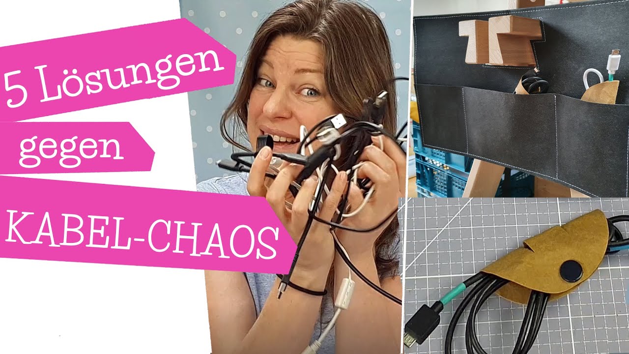 5 Tipps gegen Kabelchaos | Ordnung machen | Kabel ordnen | Aufbewahrung | DIY Anleitung | mommymade