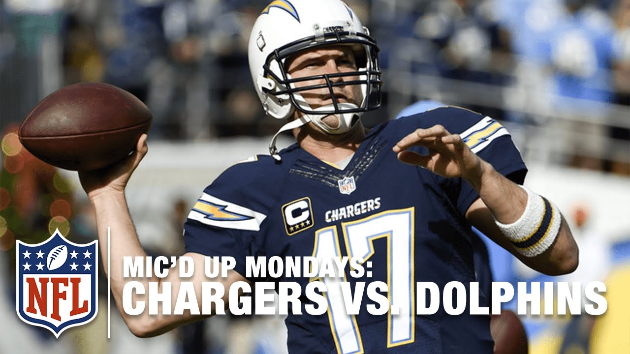 Philip Rivers Mic'd Up Throws 3 TDs vs. Dolphins (Week 16, 2015) | #MicdUpMondays | NFL