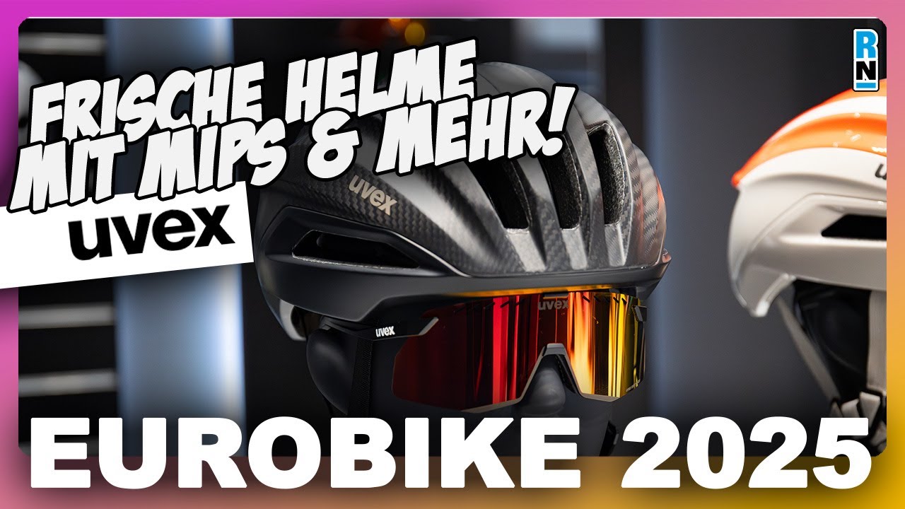 Die neuen Uvex-Helme sind schnell und sicher! 🧠 Eurobike 2025