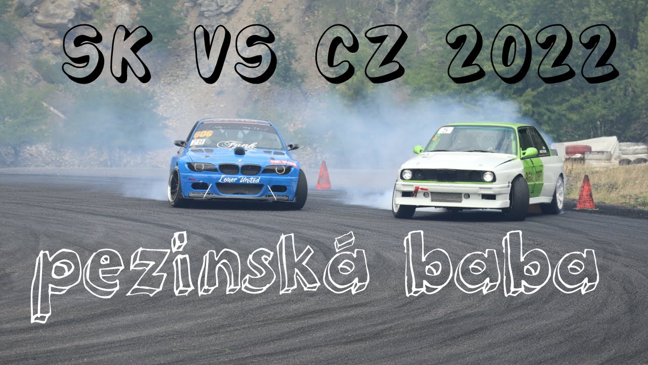 Pezinská baba drift SK vs CZ 2022