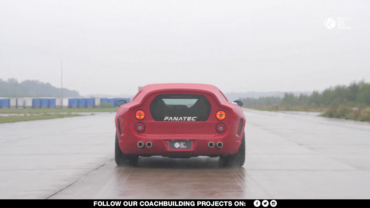 Breadvan Hommage - raw material driving on the airfield in our V12 one-off | Niels van Roij Design