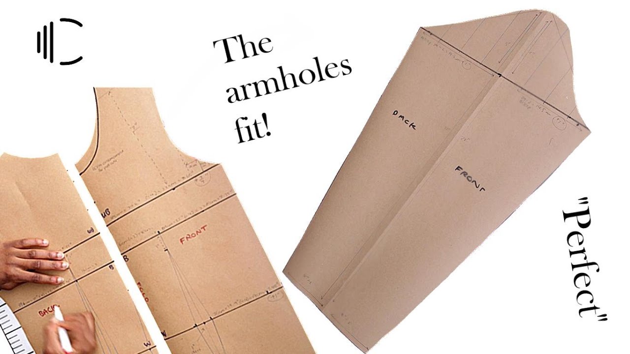 How to Make an Arm / Sleeve Pattern Block (TIP for Adjusting) 💪