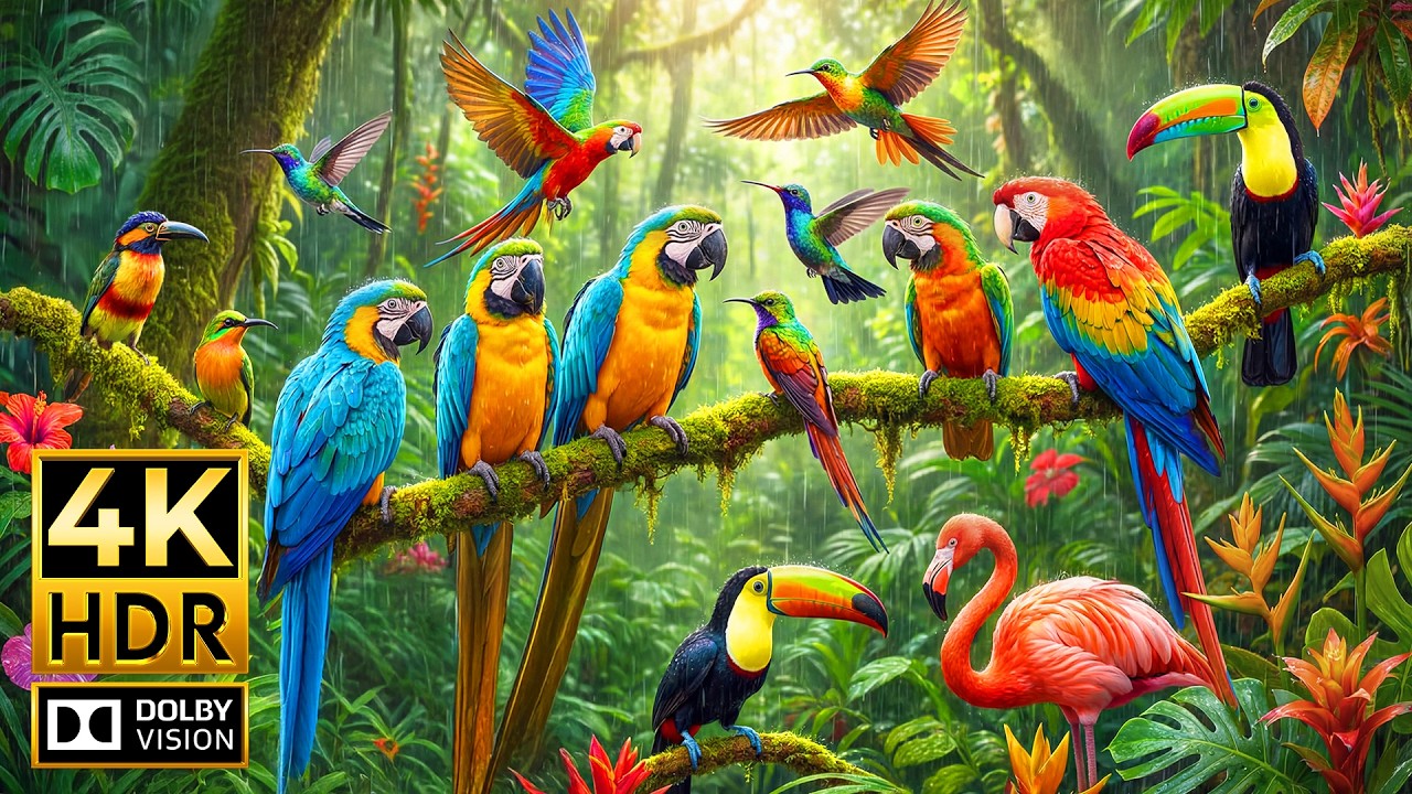 Stunning 4K HDR Wildlife Video | Incredible Animals in 120FPS Dolby Vision