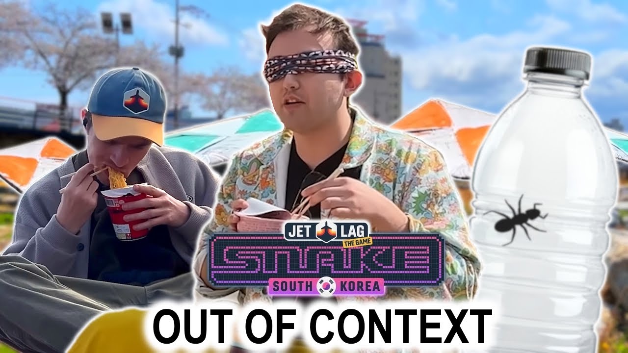 Jet Lag: Snake Across South Korea - Out of Context