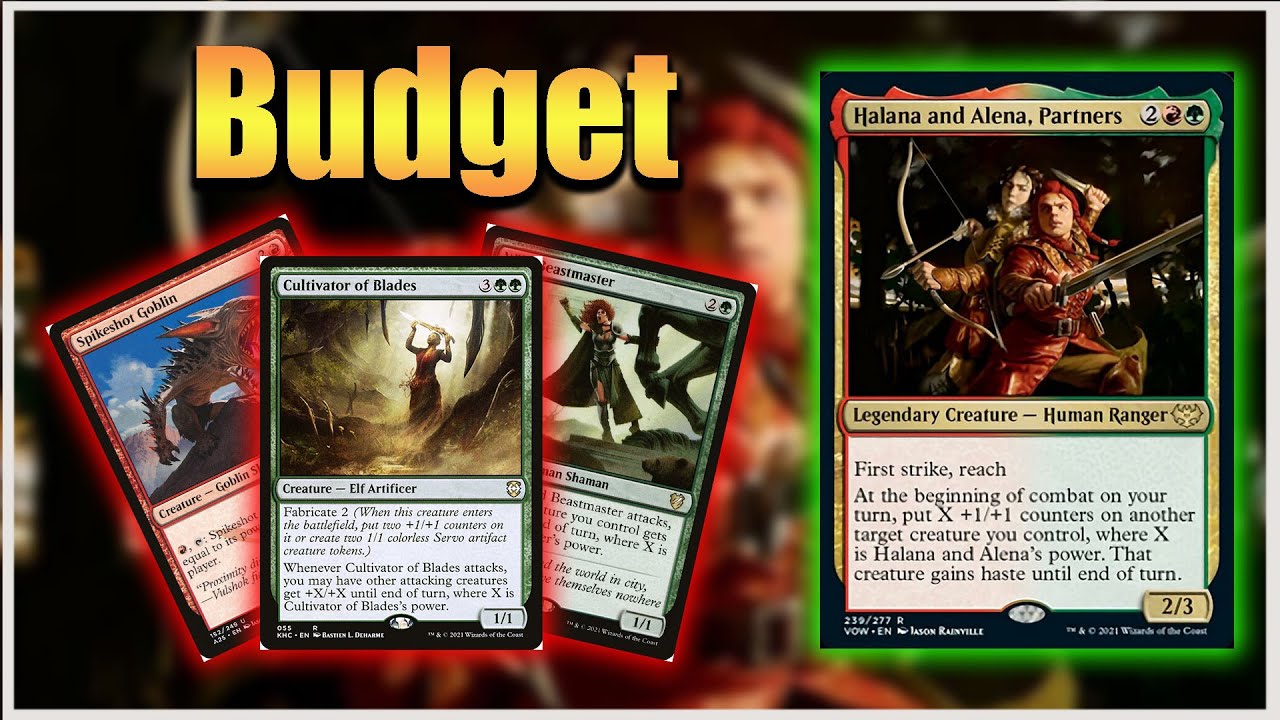 Halana and Alena Budget MtG EDH Deck Tech