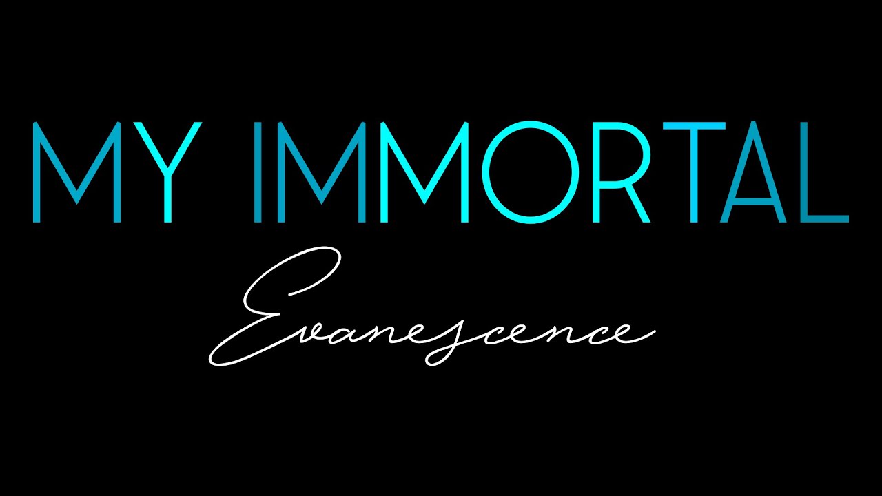 My Immortal (Music Sheet/Score/Partitura)