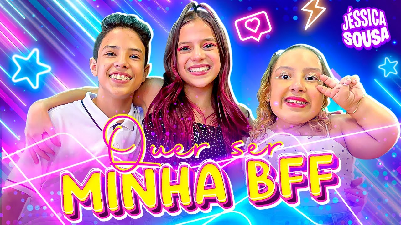 QUER SER MINHA BFF ( CLIPE OFICIAL ) JESSICA SOUSA feat MC DIVERTIDA E HENRIQUE CAUÃ