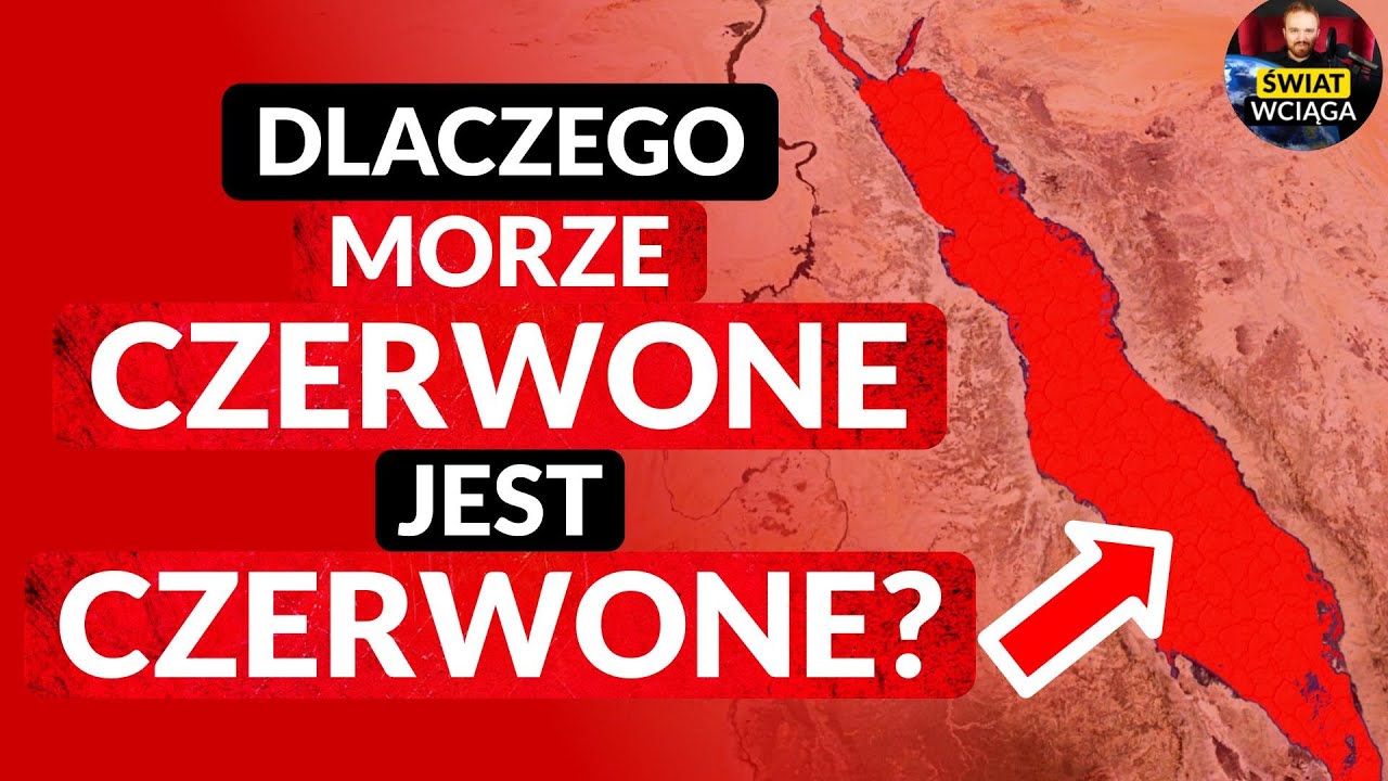 Dlaczego MORZE CZERWONE jest CZERWONE? 🔴🌎