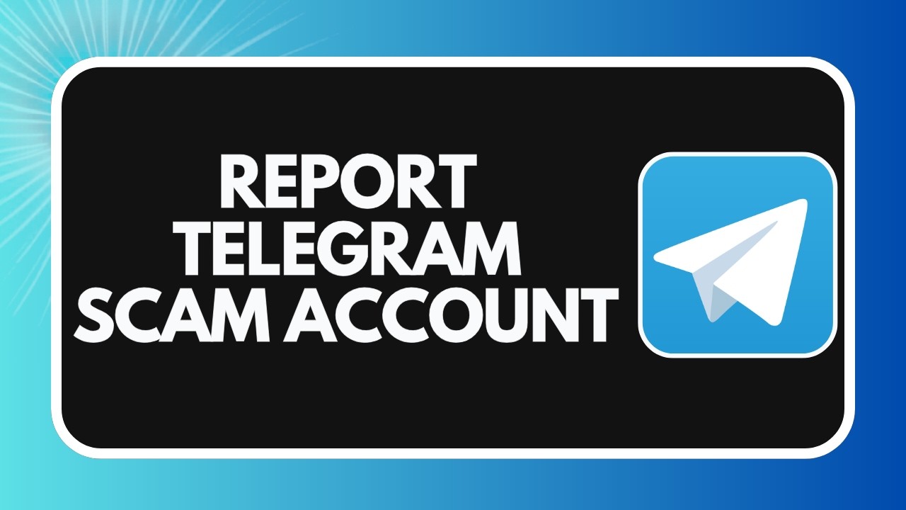 How to Report Telegram Scam Account 2026 !