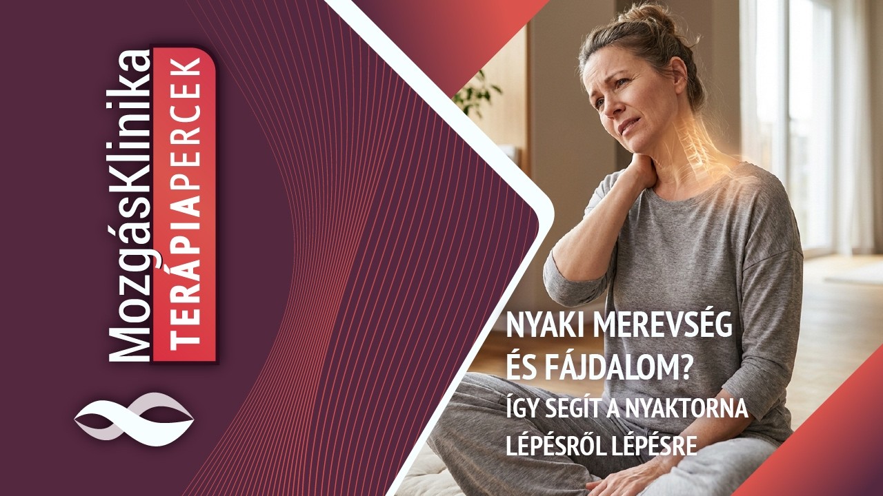 Nyaki merevség és fájdalom? Így segít a nyaktorna lépésről lépésre | TerápiaPercek 6