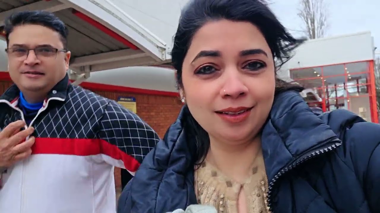 Husband ki zid  ,,kyu gye shoping,,london weather freezing 🥶, #india#indianvloge