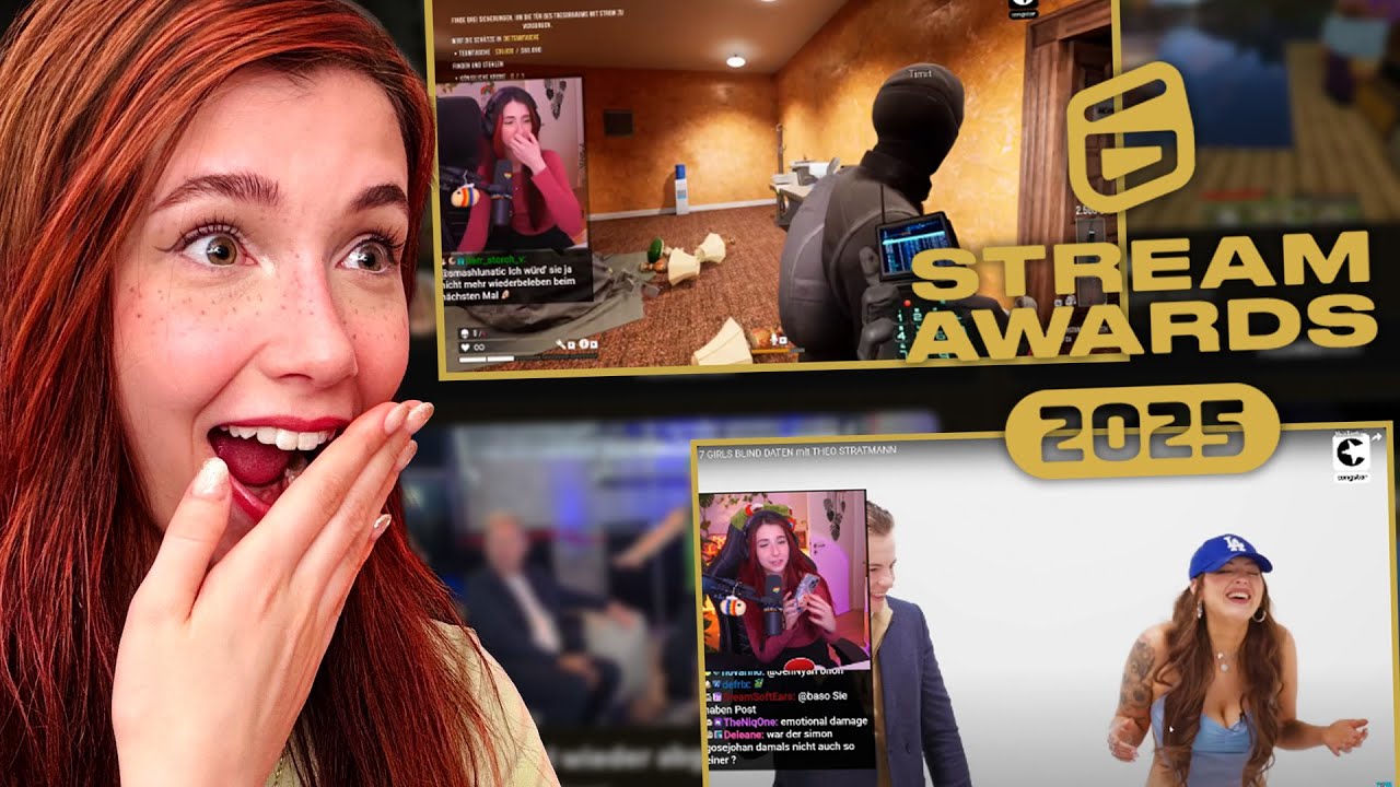 Ich bin für die STREAMAWARDS 2025 nominitiert? 🏆🤩
