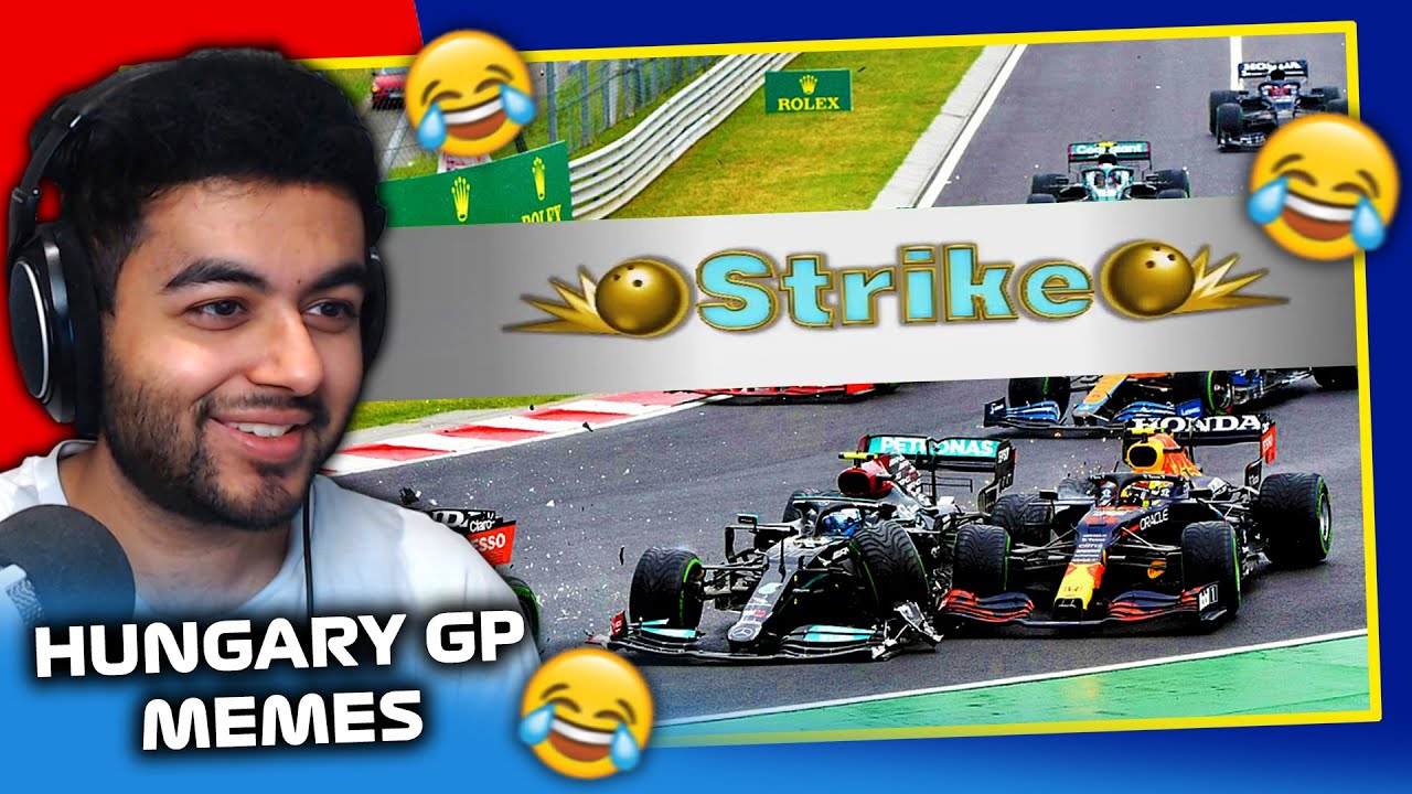 2021 HUNGARIAN MEME GP! BOWLING AT TURN 1! LONELY MERCEDES RACE RESTART & MORE!
