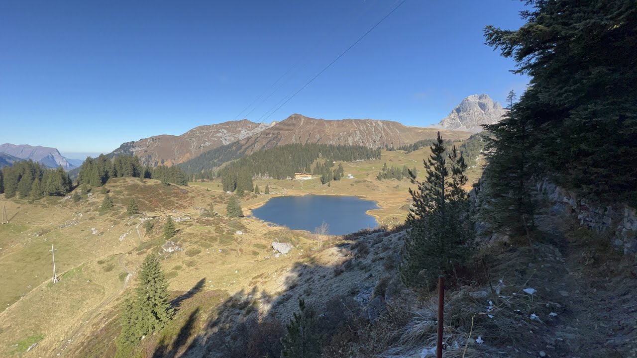 Saloberkopf [2044 m] - K&ouml;rbersee - K&auml;lbelesee (23. Oktober 2021)