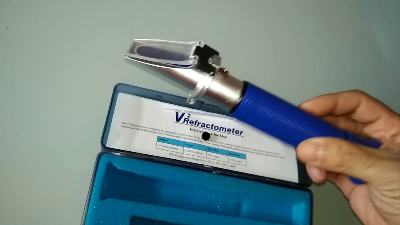 Como calibrar tu refractometro