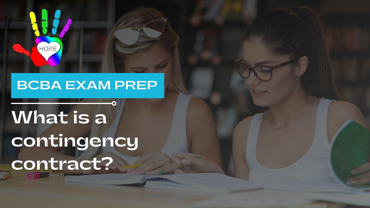 What is a contingency contract?