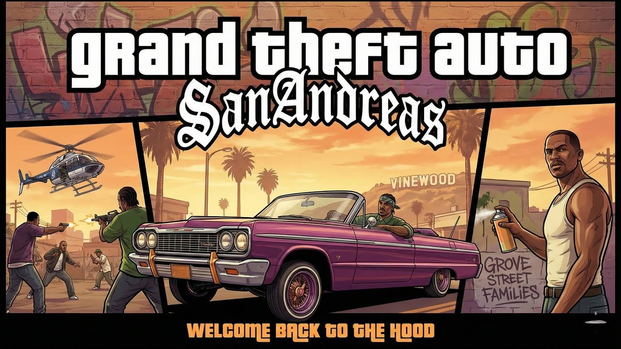 🔴 LIVE: GTA San Andreas Gameplay | Pure Nostalgia, Missions & Chaos 🔥