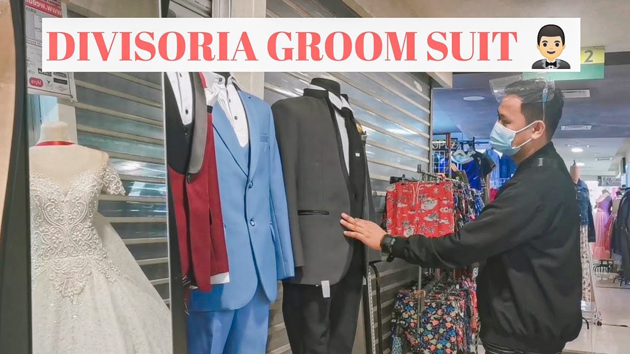 DIVISORIA GROOM SUIT #HowToPlanAWedding 💍 | Jill Vlogs