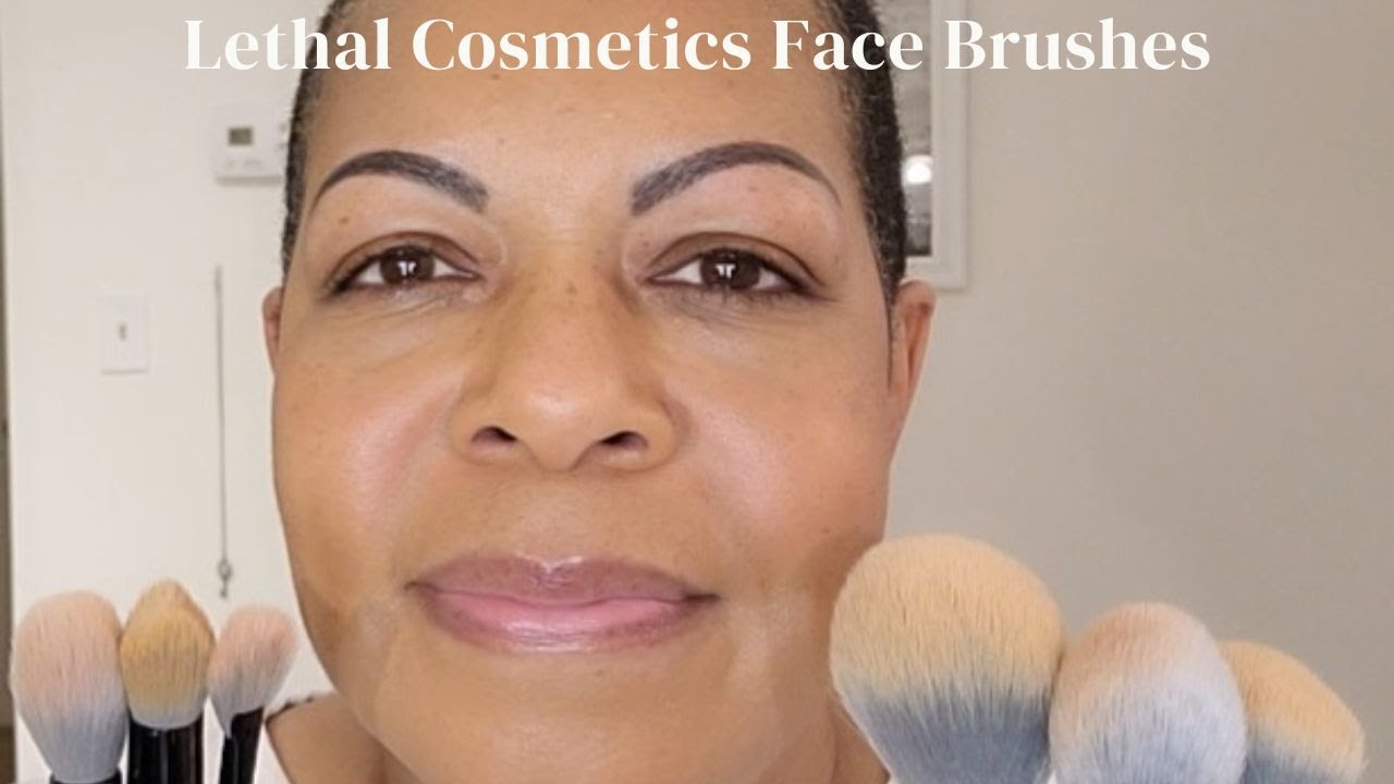 Lethal Cosmetics - New Face Brushes - Demo & First Impressions