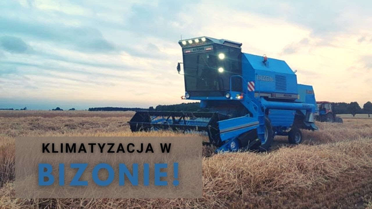 Bizon Rekord jak John Deere albo NH? Klimatyzacja, elektrozawory, joystick