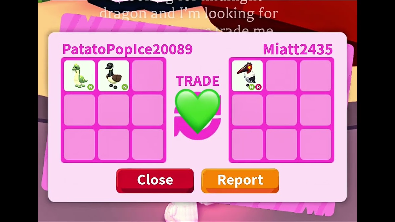 My adopt me trades (I REGRET it&hellip;.)  - Win/Fair/Lose #adoptme #trades