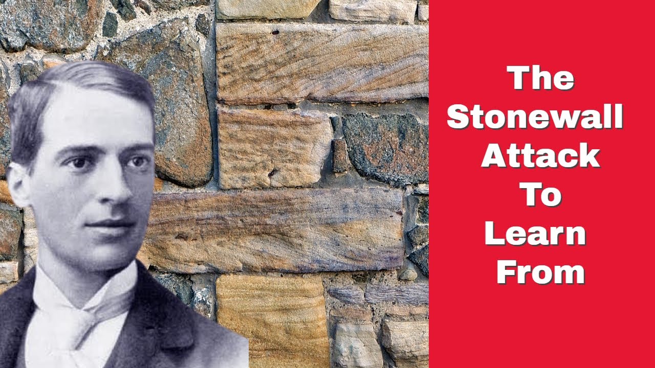 The Stonewall Attack To Learn From | Harry Nelson Pillsbury vs Jean Taubenhaus: New York 1893