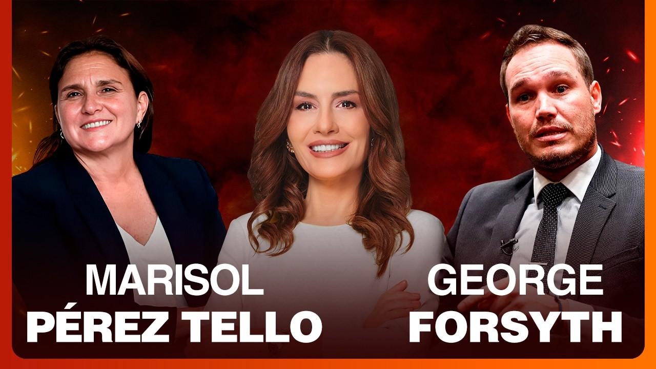 🔴 FUEGO CRUZADO ELECTORAL 🔥🗣️ GEORGE FORSYTH y MARISOL PÉREZ TELLO EN VIVO - 1 de FEBRERO de 2026