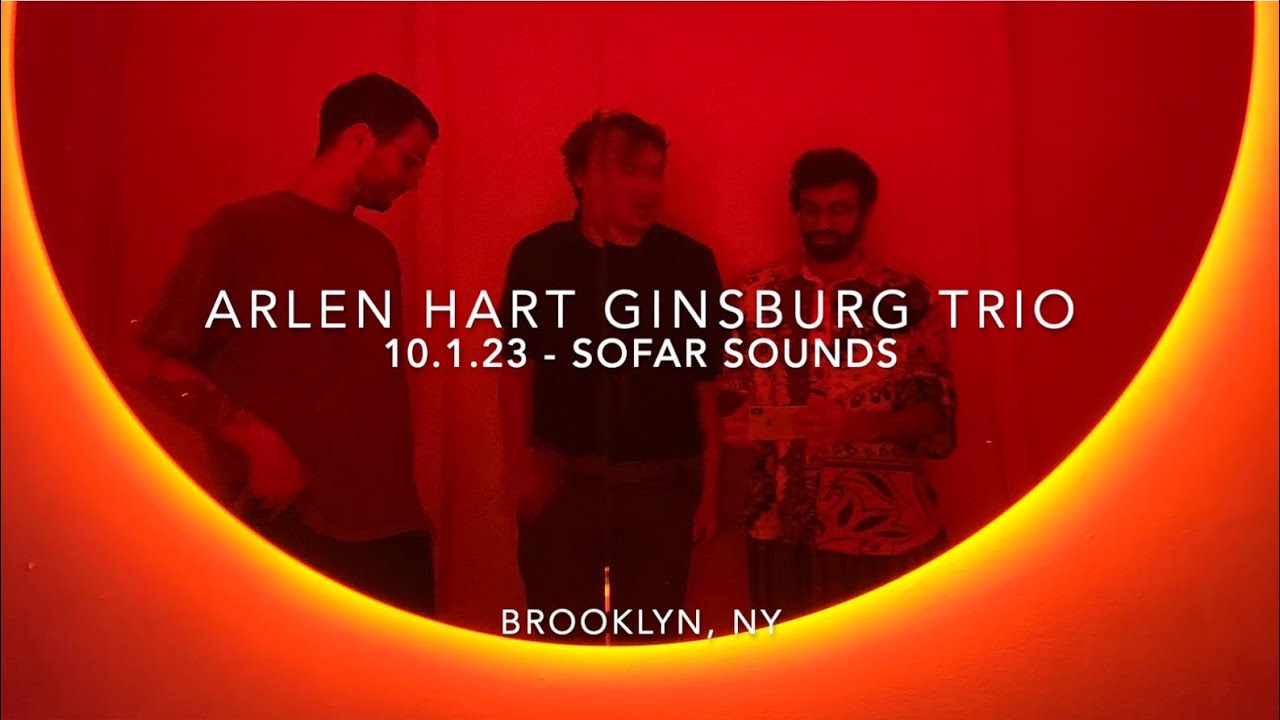 Arlen Hart Ginsburg Trio live in Brooklyn
