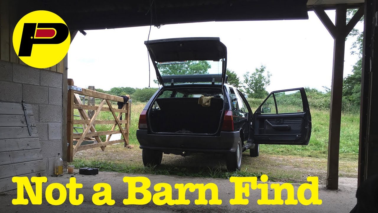 My Citroën AX GT isn't an ‘OMG BARN FIND’, but it is parked in a barn and it needs work. Lots of it.