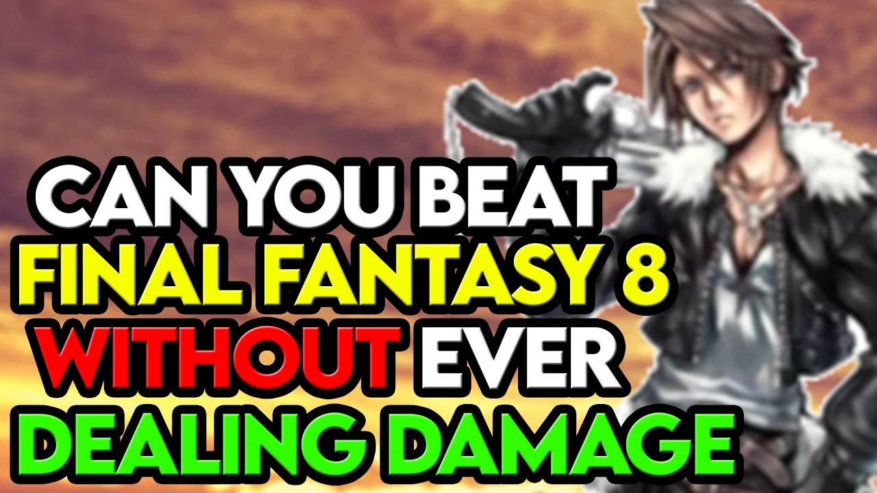 Can You Beat Final Fantasy 8 WITHOUT EVER Dealing Damage? - Challenge Video
