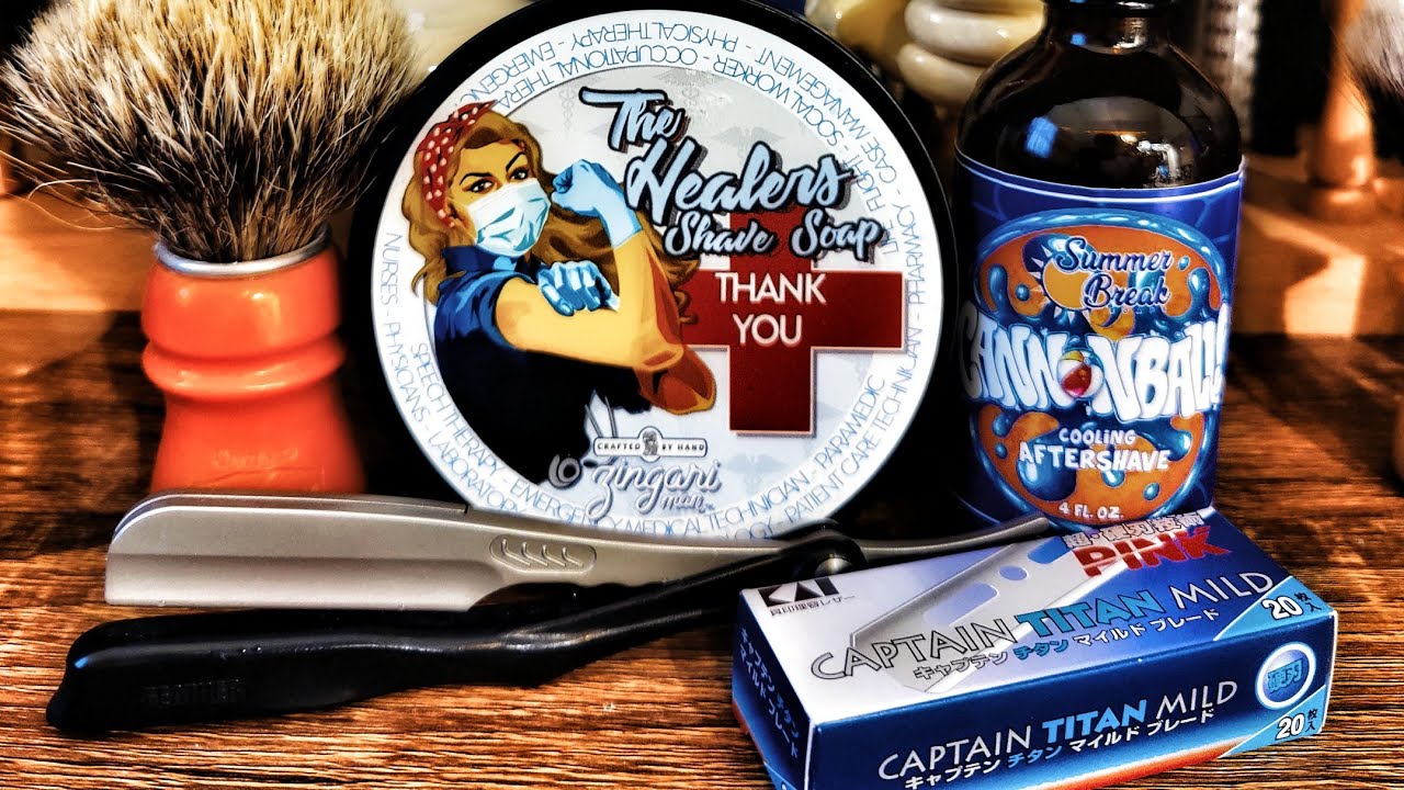 💈Shavette Feather SS 🇯🇵, Gypsy Soap 