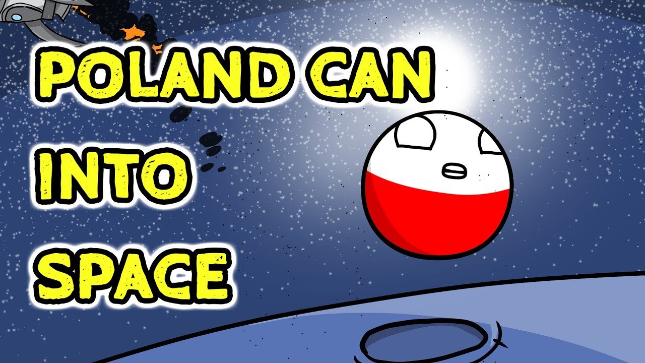 Can Poland into Space - Countryballs